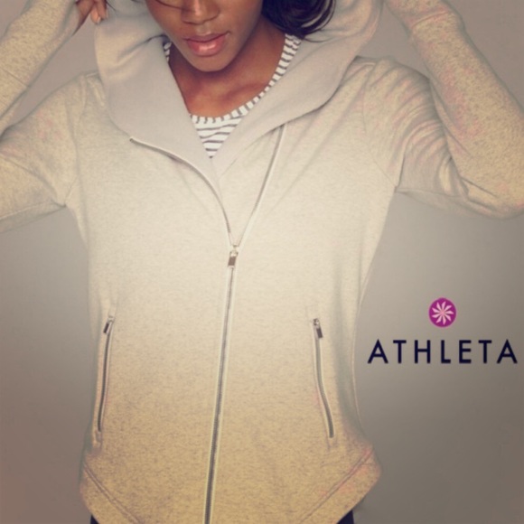 athleta fleece sweatshirt